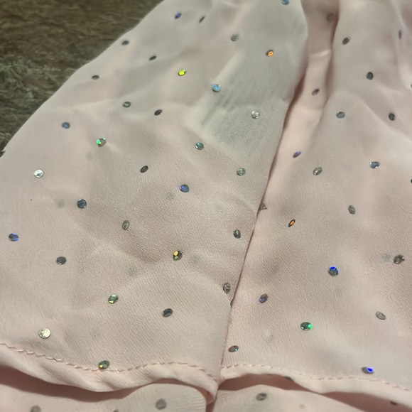 Girls Bloch Olesia Diamante Sparkle Ballet Skirt - Picture 3 of 3